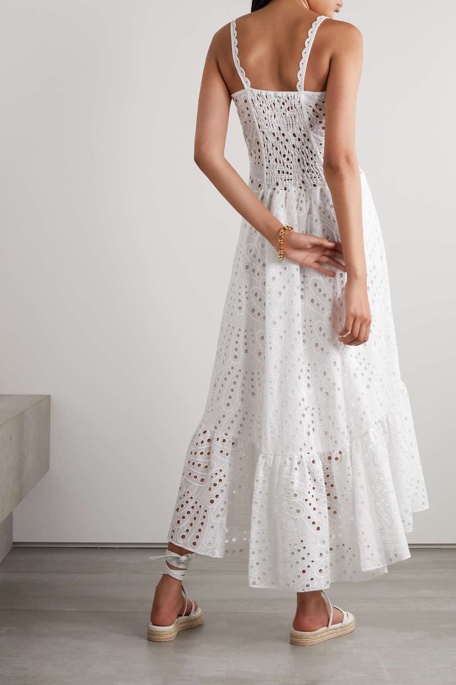Brylene Maxi Dress Women – Cotton Embroidery, Summer Bohemian Look & Airy Comfort