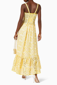 Brylene Maxi Dress Women – Cotton Embroidery, Summer Bohemian Look & Airy Comfort