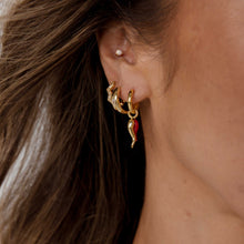 Double Spice Huggie Earrings