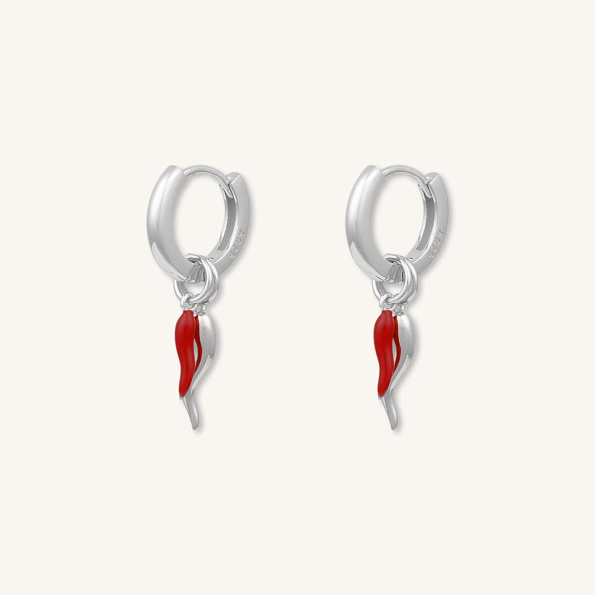 Double Spice Huggie Earrings
