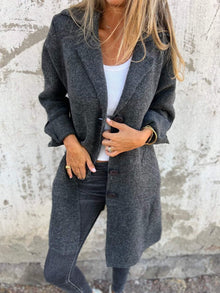 Sophie Woman Spring Coat – Premium Elegant & Light Wool Coat for Mid-Season