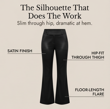 Florevia Women's Elongating Wide-Leg Flare Pants