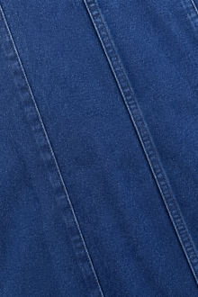 Wearbella – High-Waist A-Line Denim Maxi Skirt