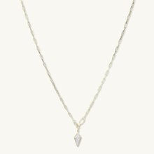 Drop Spike Link Necklace