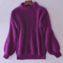 Emilie Women's Sweater – Loose Knitted Wool Sweater Comfortable & Elegant in Modern Style