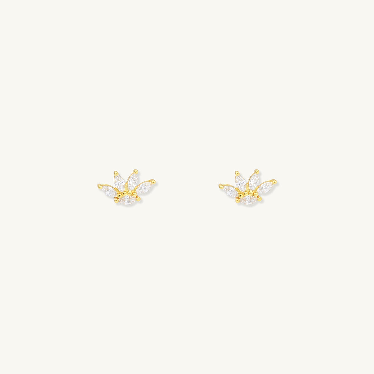 Eternal Lotus Stud Earrings
