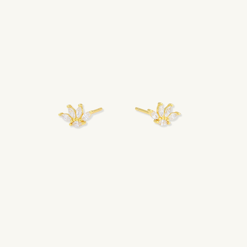 Eternal Lotus Stud Earrings