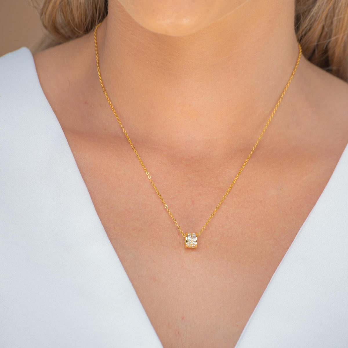 Eternity Sapphire Necklace