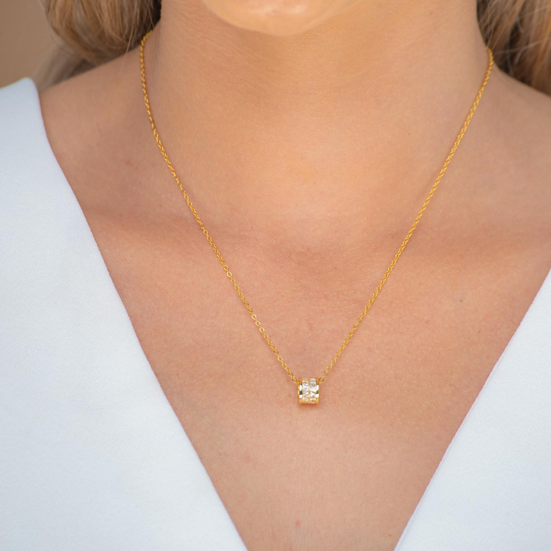 Eternity Sapphire Necklace