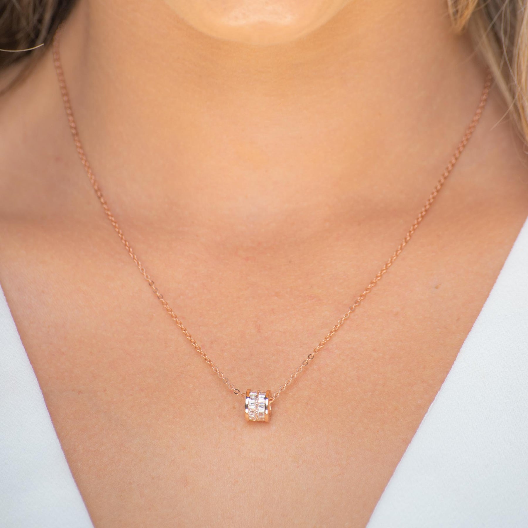 Eternity Sapphire Necklace