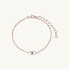 Evil Eye Mother Of Pearl Bracelet