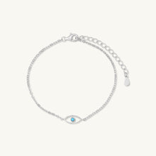Evil Eye Mother Of Pearl Bracelet