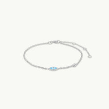 Asher Evil Eye Turquoise Solitaire Bracelet