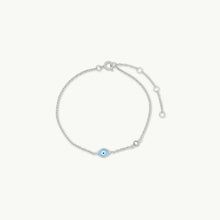 Asher Evil Eye Turquoise Solitaire Bracelet