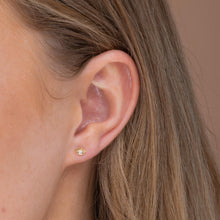 Evil Eye Zirconia Stud Earrings