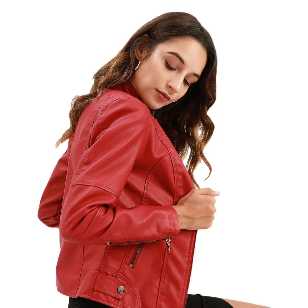 Rebelia Women's Jacket – Chic & Elegant Jacket with Timeless Charm and Modern Style