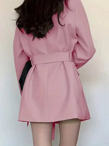 Nélia Blazer Dress Woman – Elegant Chic Tailored Dress with Long Sleeves for All Occasions