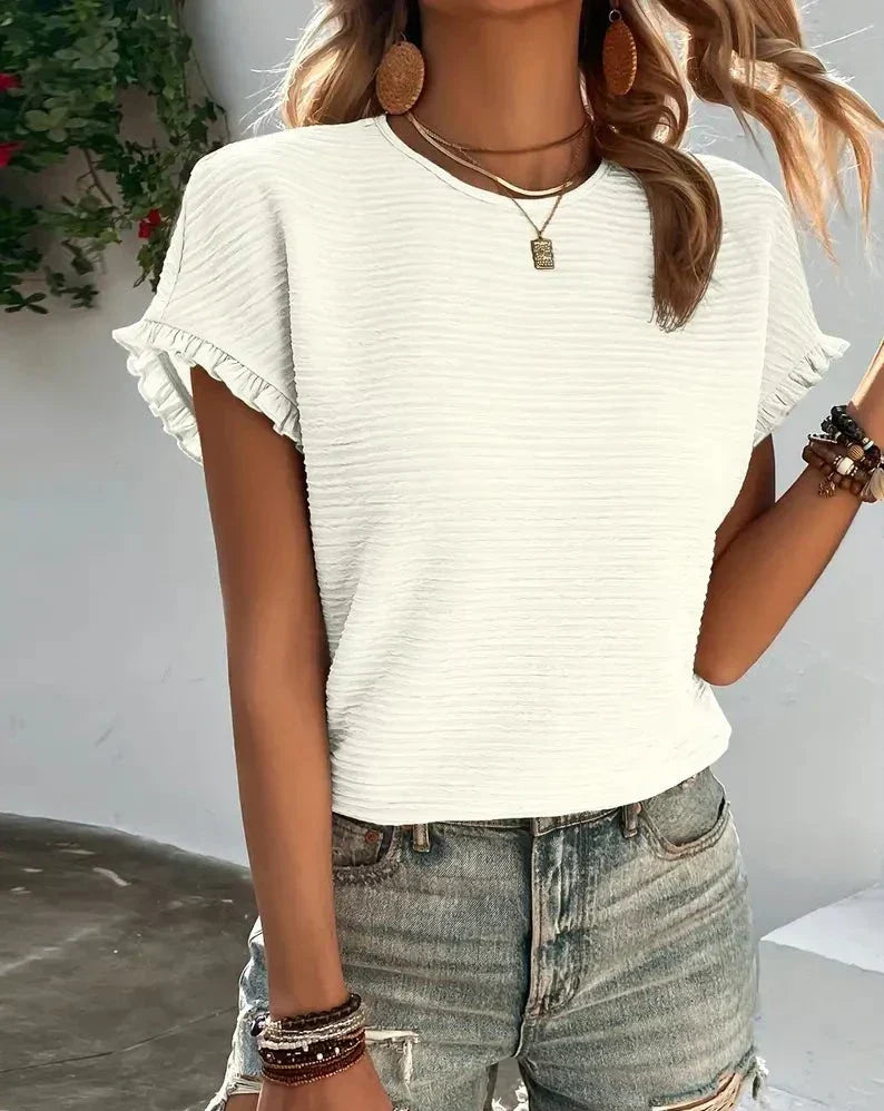 Rima T-Shirt Femme – Classic Lightweight T-Shirt with Flattering Cut & Breathable Fabric
