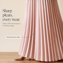 Easewide – Pleated Wide-Leg Drawstring Trousers
