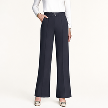 Lineara – Pleated Wide-Leg High-Waist Trousers