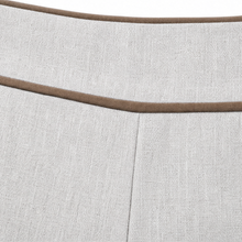 Seamora – Contrast-Trim High-Waisted Wide-Leg Trousers
