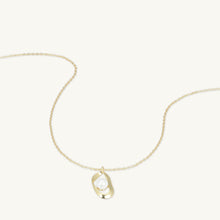 Floating Circular Pearl Necklace