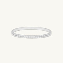 Florence Sapphire Hinged Bangle Bracelet