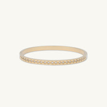 Florence Sapphire Hinged Bangle Bracelet