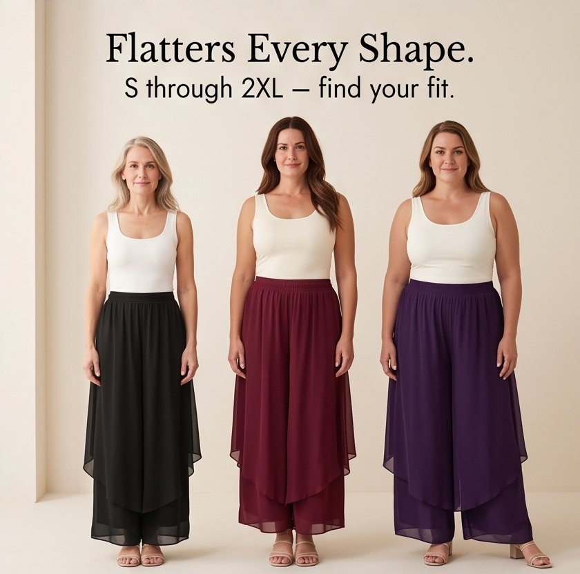 Florenza – Flowy Palazzo Pants