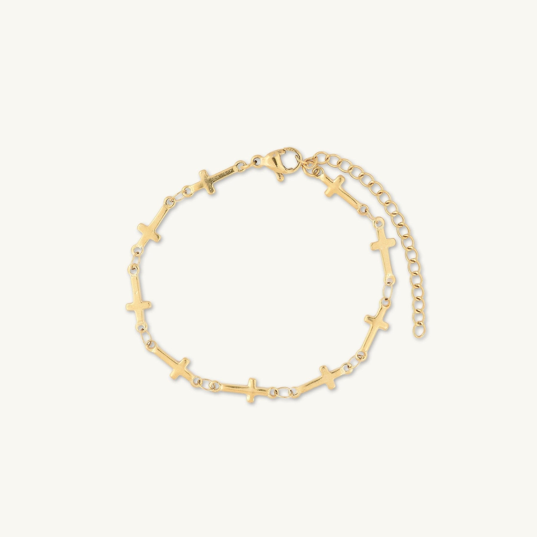 Found Faith Cross Bracelet