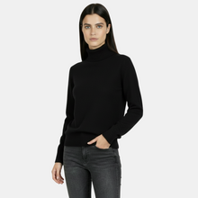 Women's 100% Pure Merino Wool Roll Neck Jumper