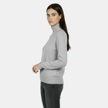 Women's 100% Pure Merino Wool Roll Neck Jumper