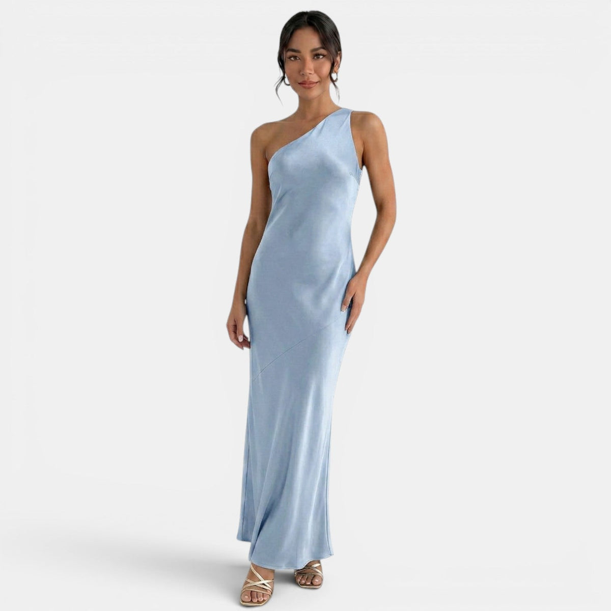 Open-back Lace Maxi Dress