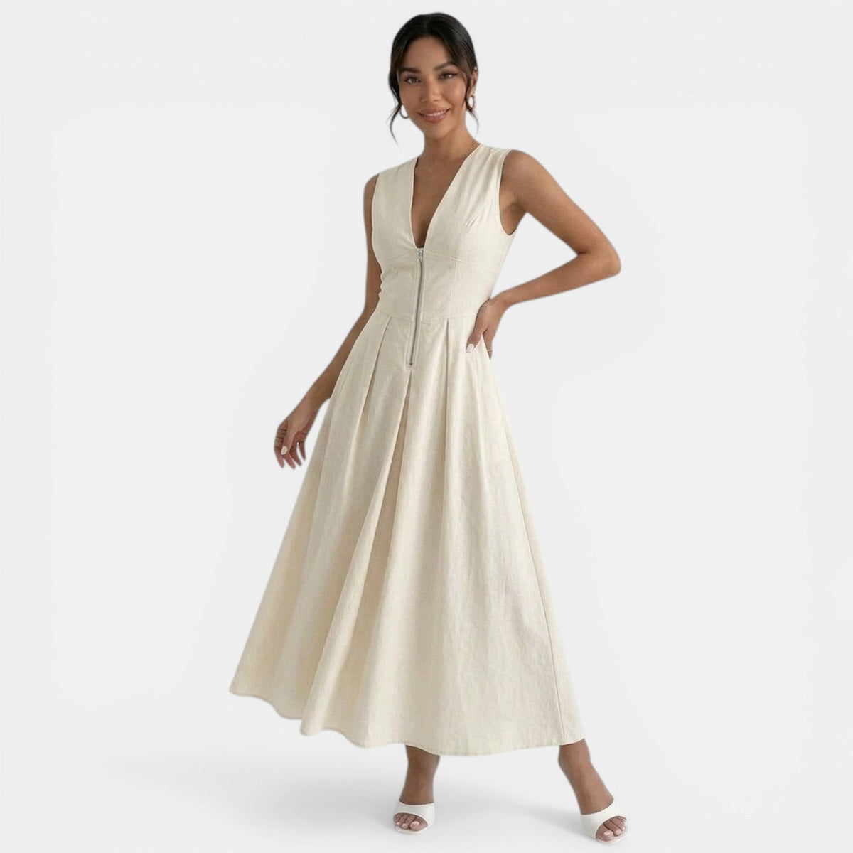 Women's Elegant Midi Dress