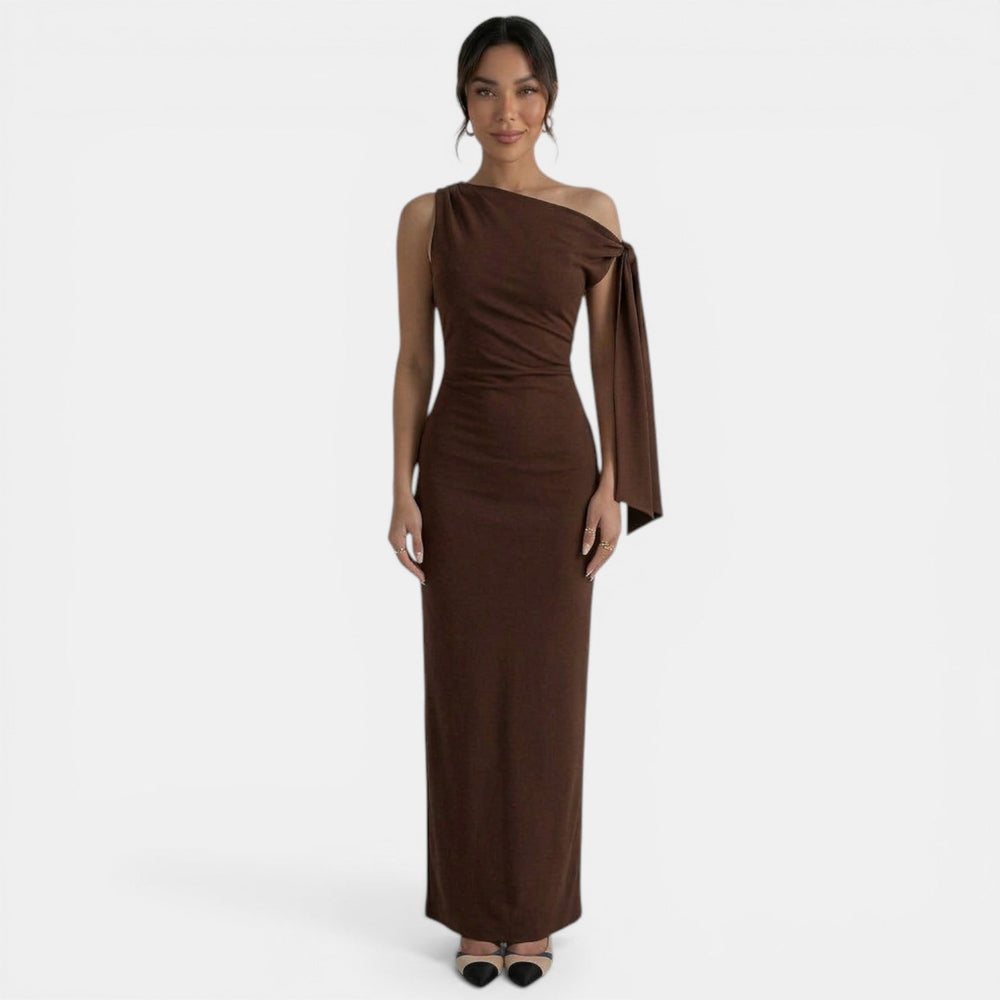 Women's Maxi Dress With Tie