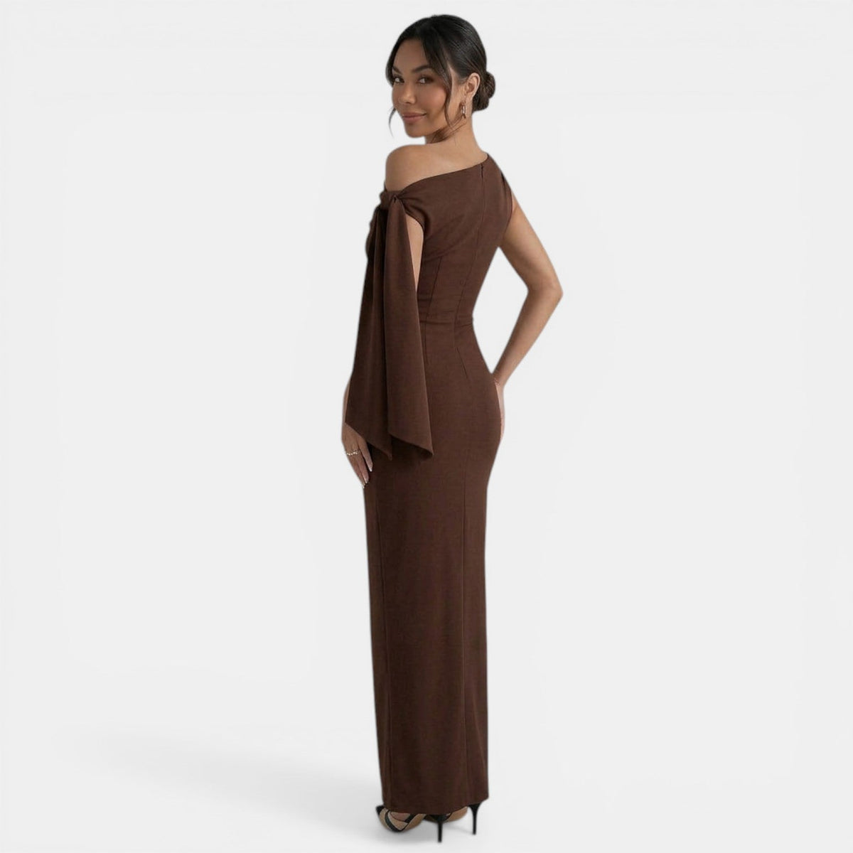Women's Maxi Dress With Tie