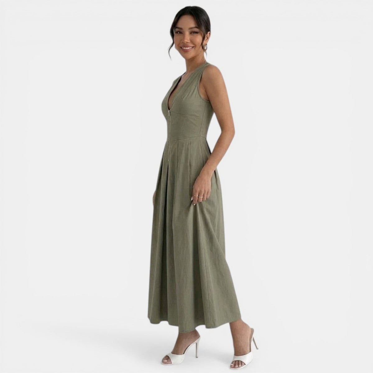 Women's Elegant Midi Dress