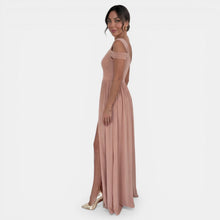 Women's Boho Maxi Dress with Thin Straps