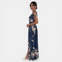 Women's Boho Maxi Dress with Thin Straps
