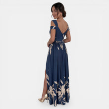 Women's Boho Maxi Dress with Thin Straps