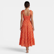 Women's Geometric Print Midi Dress