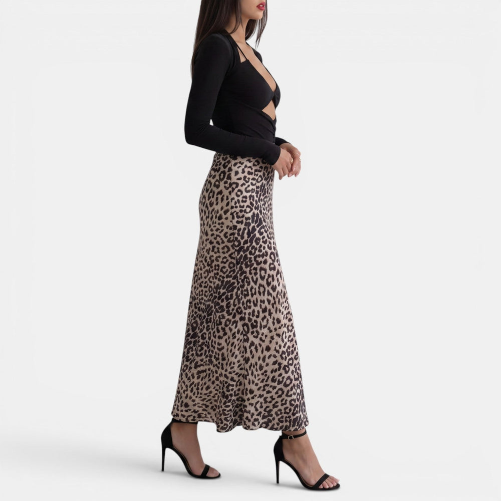 Women's Leopard Mermaid Tail Skirt