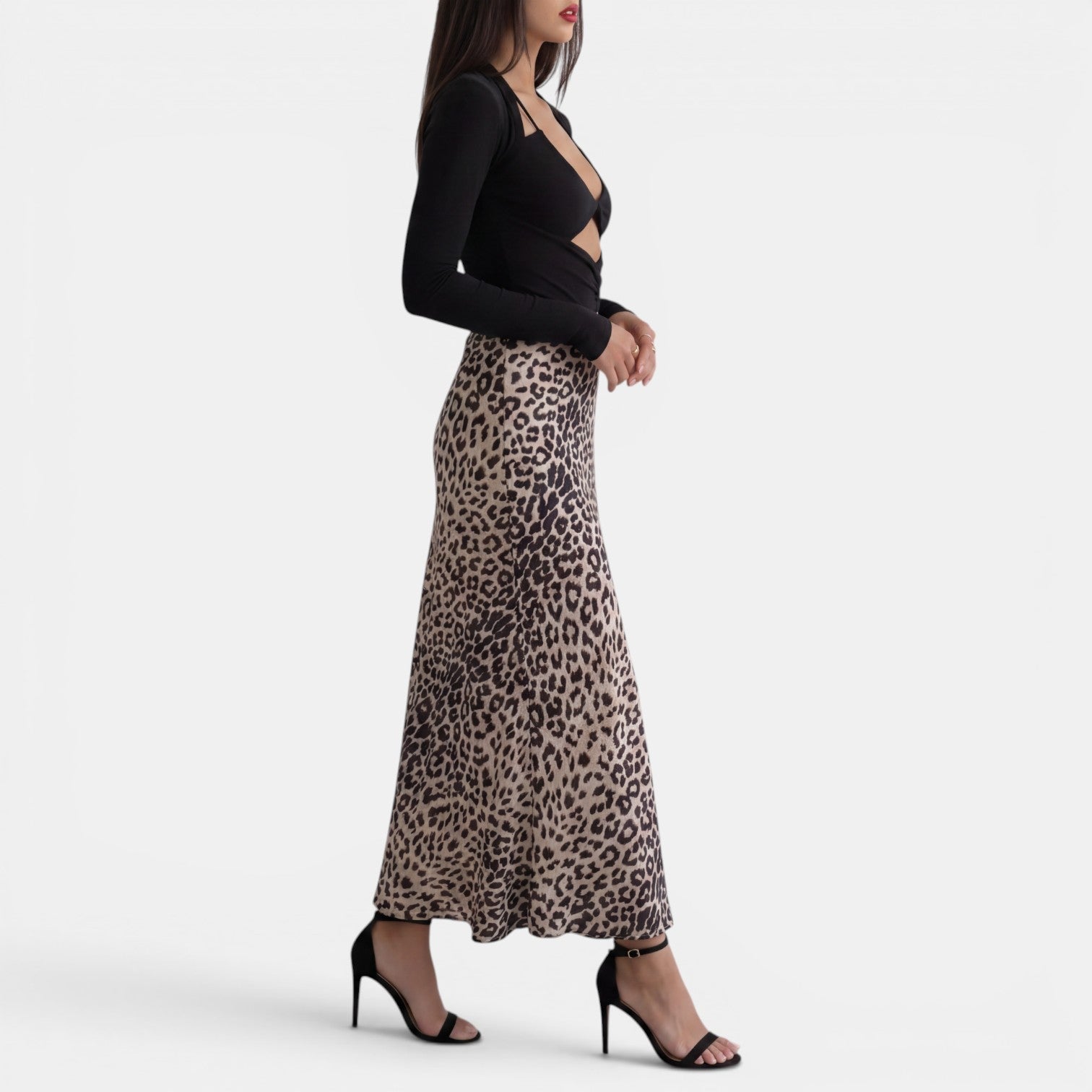 Women's Leopard Mermaid Tail Skirt