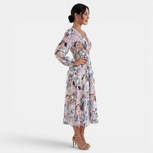 Women's Printed Boho Midi Dress