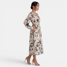 Women's Printed Boho Midi Dress