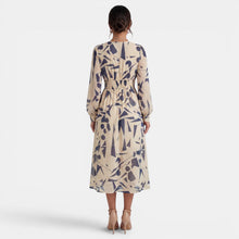 Women's Printed Boho Midi Dress