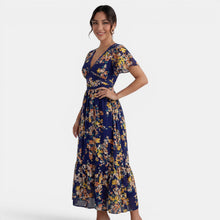 Women's Summer Floral Midi Dress