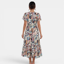 Women's Summer Floral Midi Dress