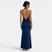 Women's Elegant Halter Maxi Dress