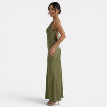 Open-back Lace Maxi Dress